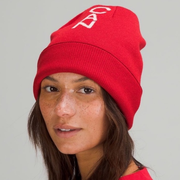 lululemon athletica Accessories - Lululemon Team Canada Reversible Wool Blend Olympic Beanie